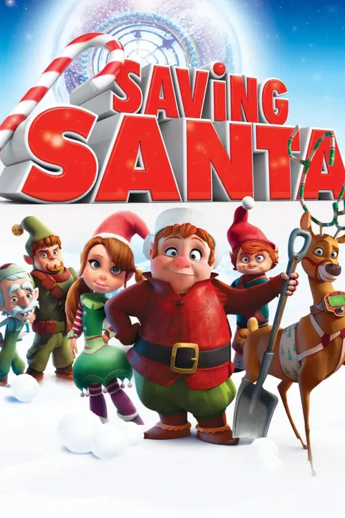 Movie poster "Saving Santa"