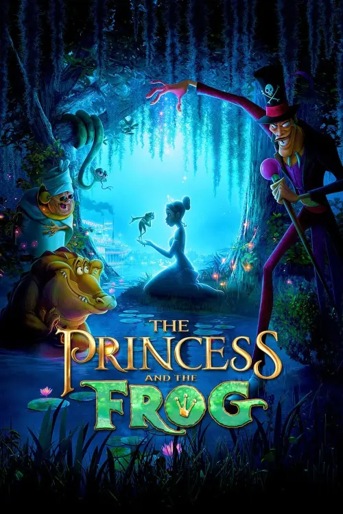 Movie poster "The Princess and the Frog"