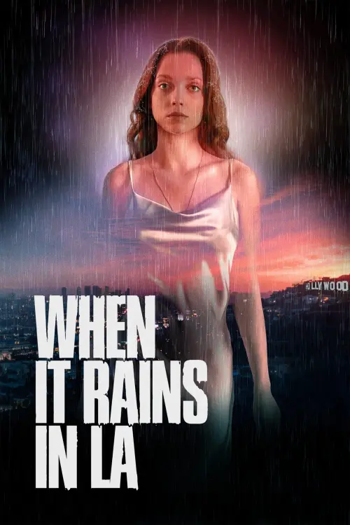 Movie poster "When It Rains in LA"