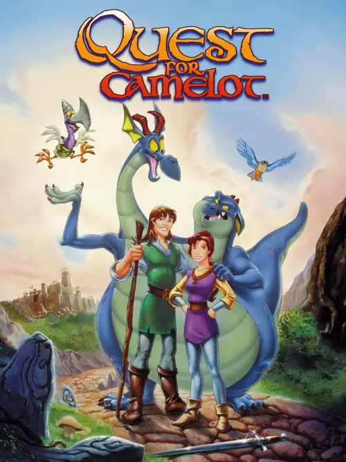 Movie poster "Quest for Camelot"