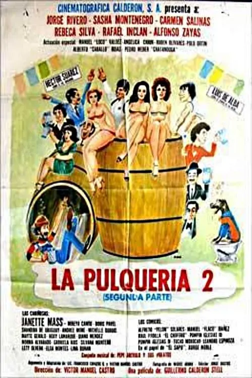 Movie poster "La pulquería 2"