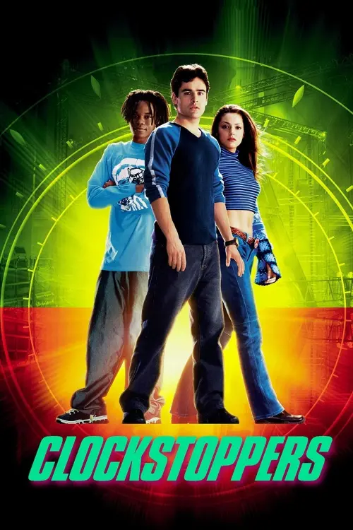 Movie poster "Clockstoppers"