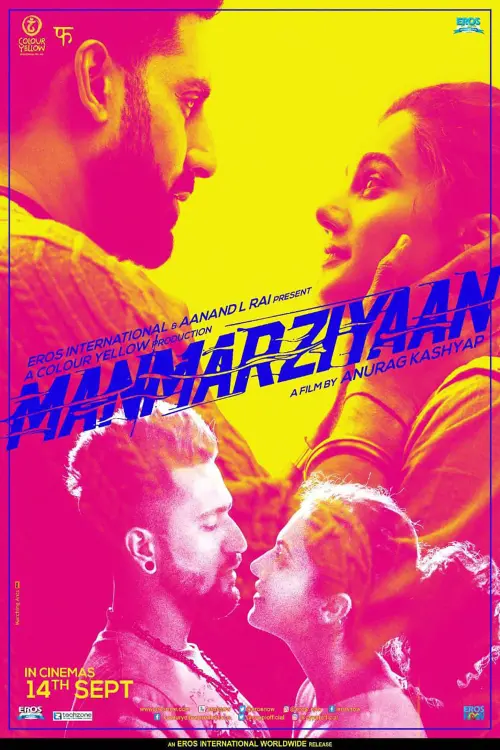 Movie poster "Manmarziyaan"