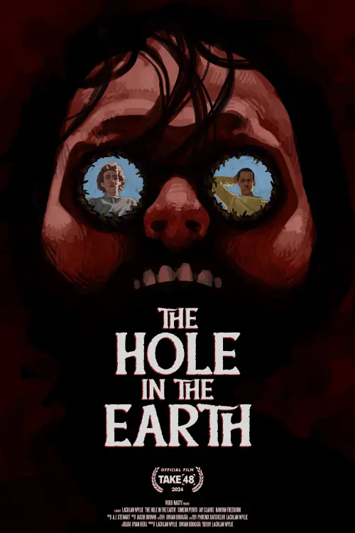 Movie poster "The Hole in the Earth"