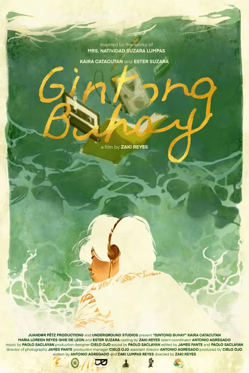 Movie poster "Gintong Buhay"