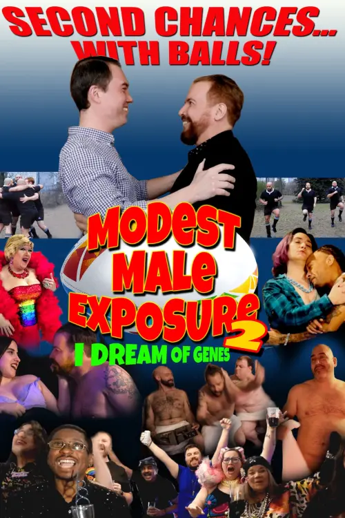 Movie poster "Modest Male Exposure 2: I Dream of Genes"