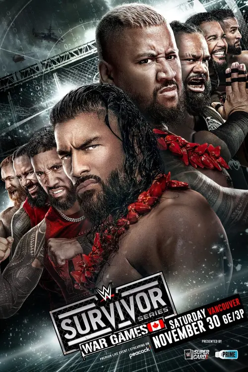 Movie poster "WWE Survivor Series: WarGames"