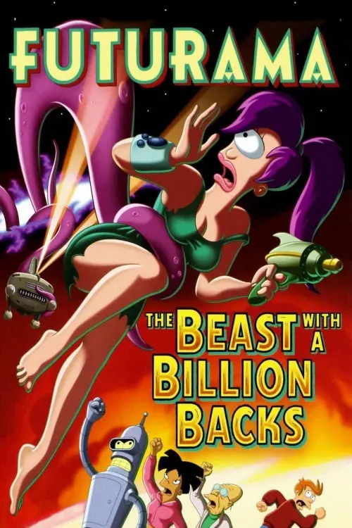 Movie poster "Futurama: The Beast with a Billion Backs"