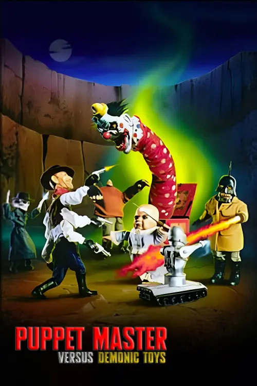 Movie poster "Puppet Master vs Demonic Toys"