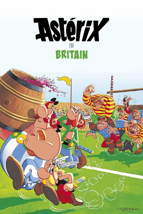 Movie poster "Asterix in Britain"