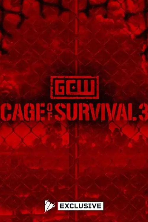 Movie poster "GCW Cage of Survival 3"