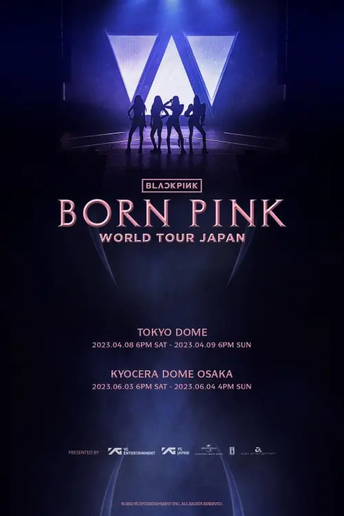 Movie poster "BLACKPINK: 2023 Tour 