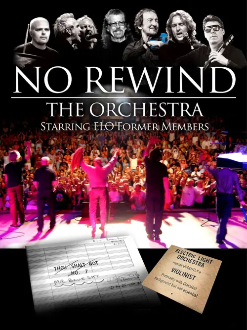 Movie poster "No Rewind: The Orchestra Starring ELO Former Members"