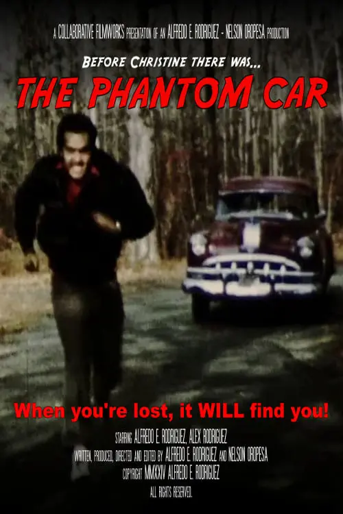 Movie poster "The Phantom Car"