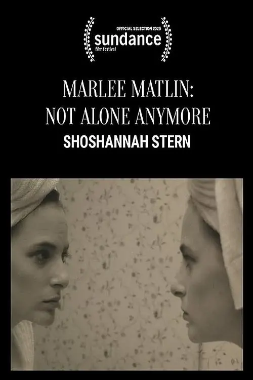 Movie poster "Marlee Matlin: Not Alone Anymore"