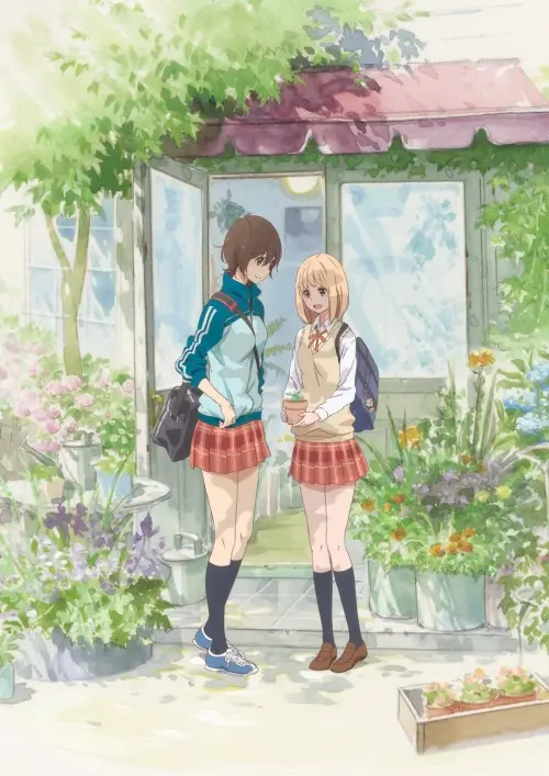 Movie poster "Kase-san and Morning Glories"