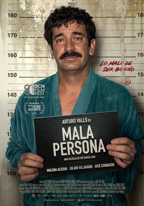 Movie poster "Mala persona"