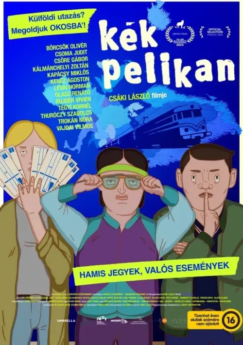 Movie poster "Pelikan Blue"