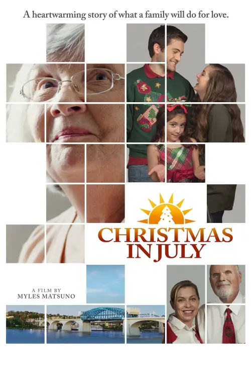 Movie poster "Christmas in July"