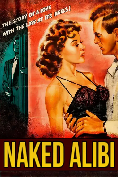 Movie poster "Naked Alibi"