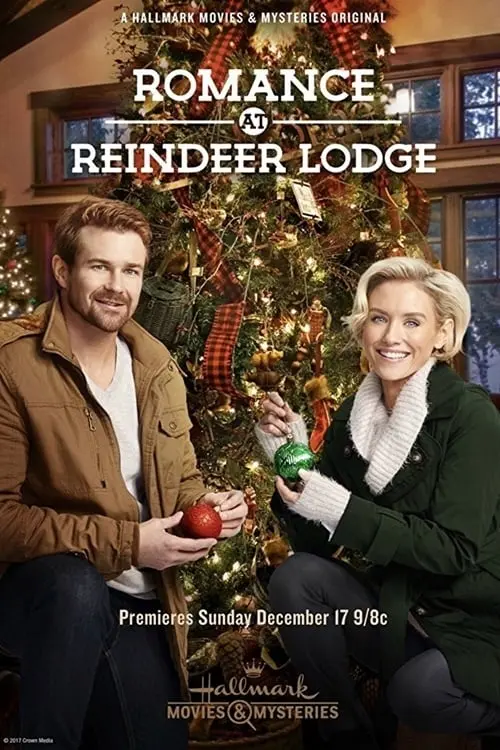 Movie poster "Romance at Reindeer Lodge"