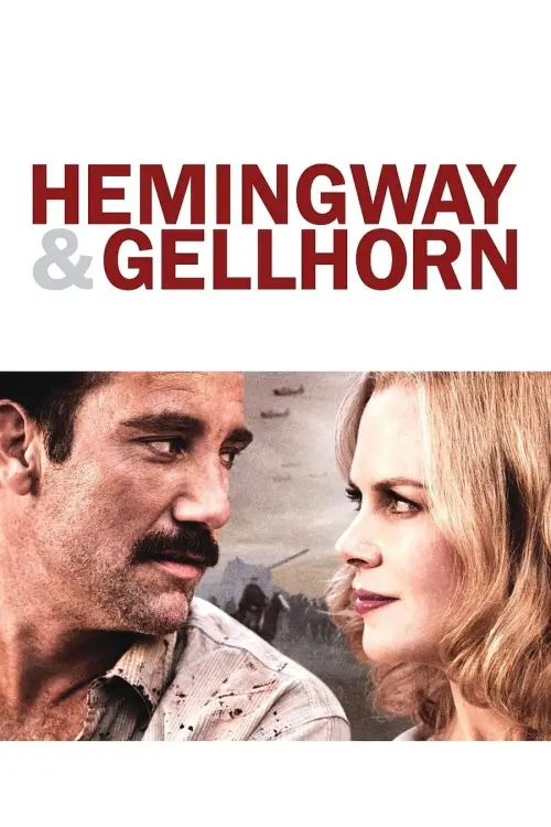 Movie poster "Hemingway & Gellhorn"