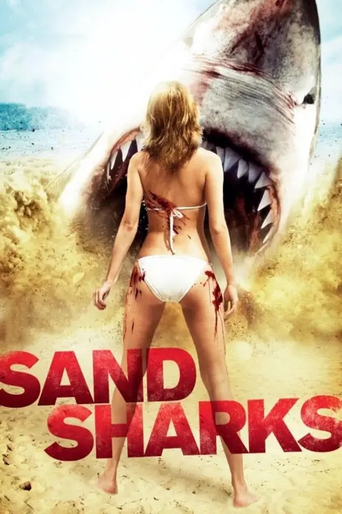 Movie poster "Sand Sharks"