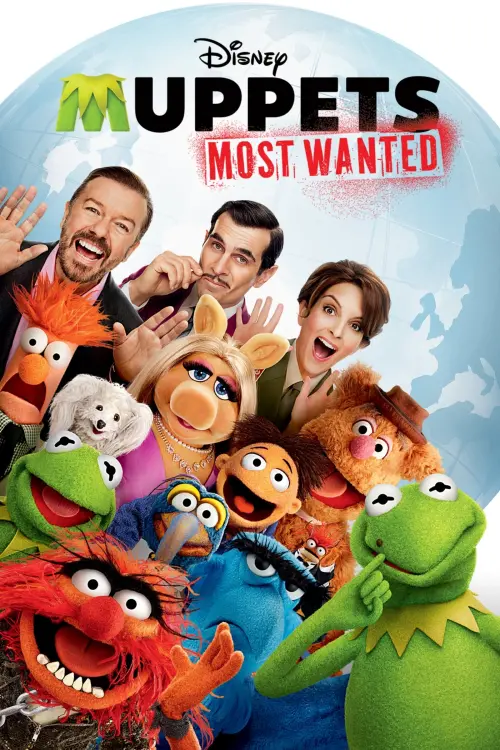 Movie poster "Muppets Most Wanted"