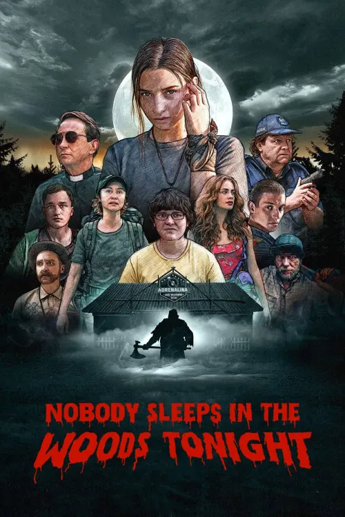 Movie poster "Nobody Sleeps in the Woods Tonight"