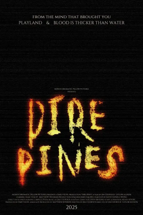 Movie poster "Dire Pines"