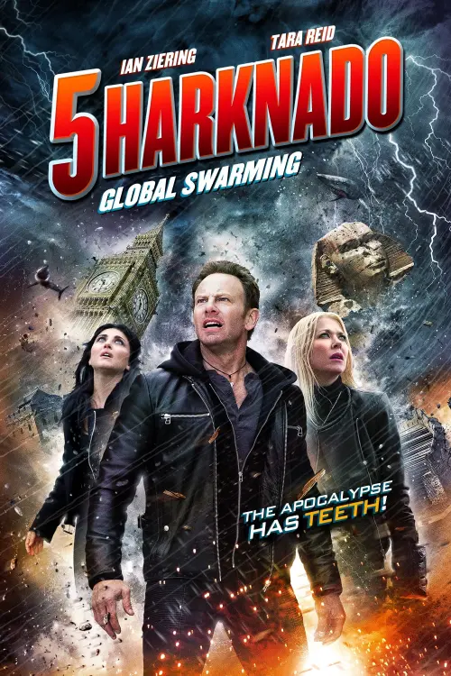 Movie poster "Sharknado 5: Global Swarming"