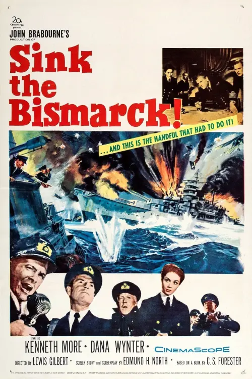 Movie poster "Sink the Bismarck!"