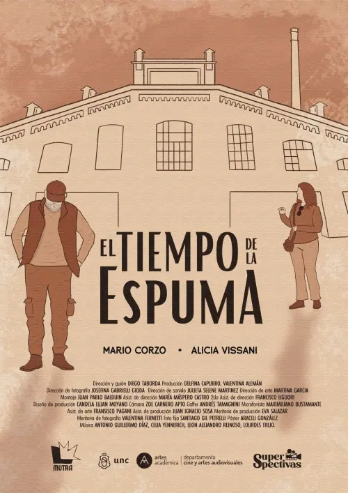 Movie poster "El tiempo de la espuma"