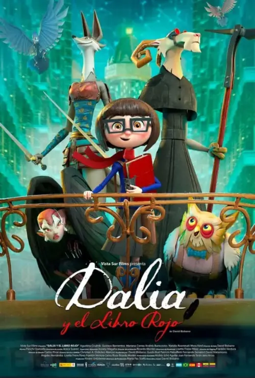 Movie poster "Dalia y el libro rojo"