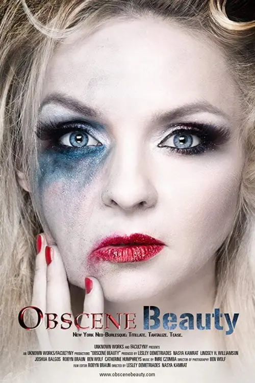 Movie poster "Obscene Beauty"