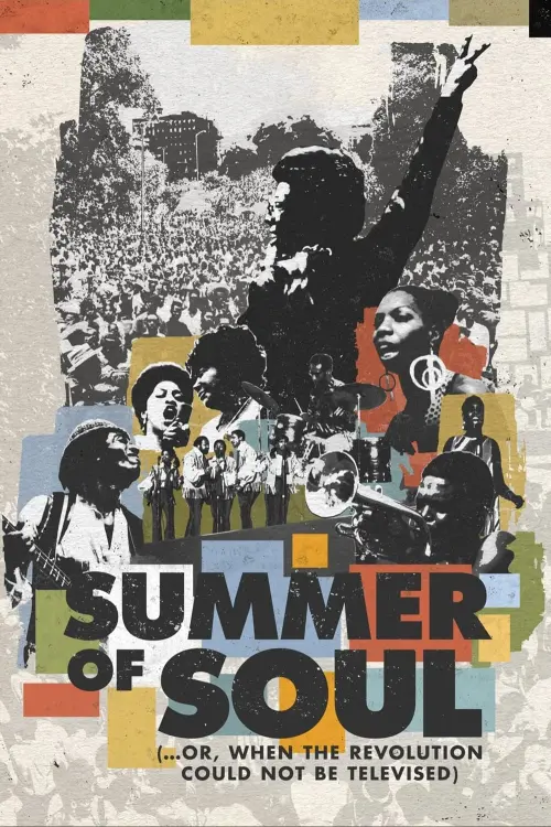 Movie poster "Summer of Soul (...Or, When the Revolution Could Not Be Televised)"