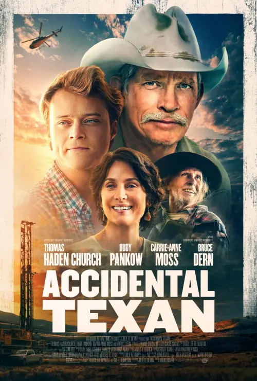 Movie poster "Accidental Texan"