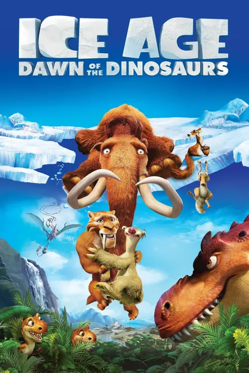 Movie poster "Ice Age: Dawn of the Dinosaurs"