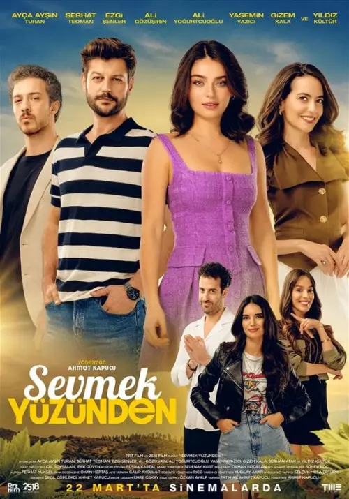 Movie poster "Sevmek Yüzünden"