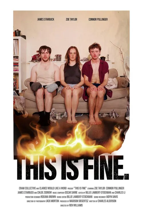 Movie poster "THIS IS FINE."