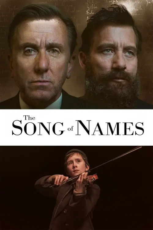 Movie poster "The Song of Names"