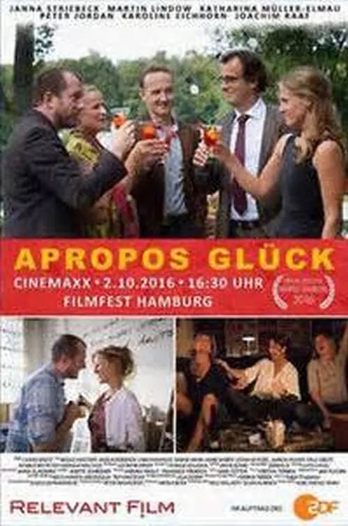 Movie poster "Apropos Glück"