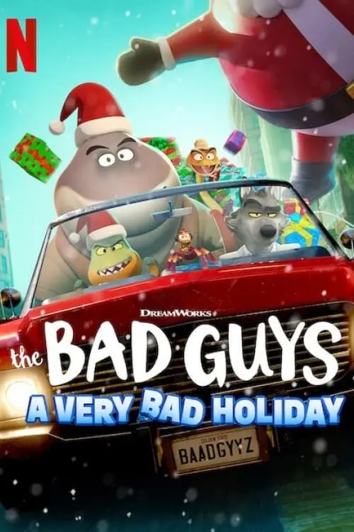 Movie poster "The Bad Guys: A Very Bad Holiday"