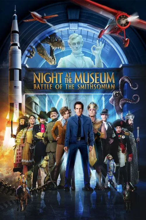 Movie poster "Night at the Museum: Battle of the Smithsonian"