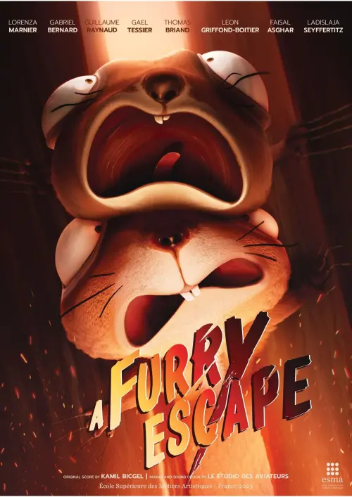 Movie poster "A furry Escape"