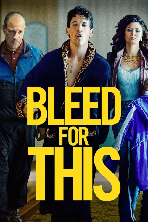 Movie poster "Bleed for This"