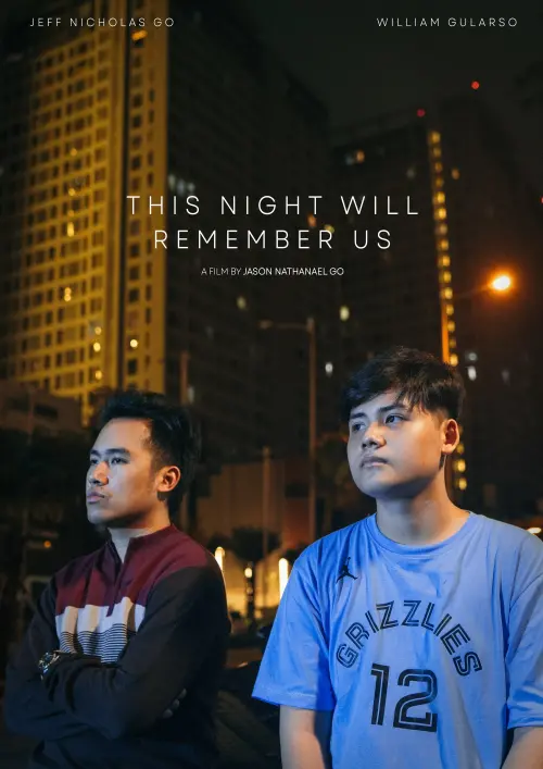 Movie poster "This Night Will Remember Us"