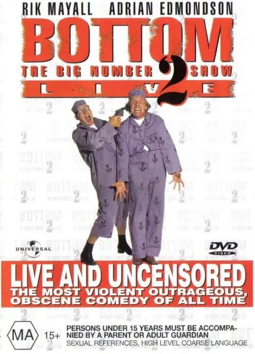 Movie poster "Bottom Live The Big Number 2 Tour"