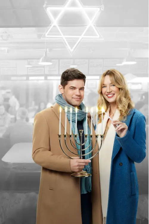 Movie poster "Hanukkah on Rye"