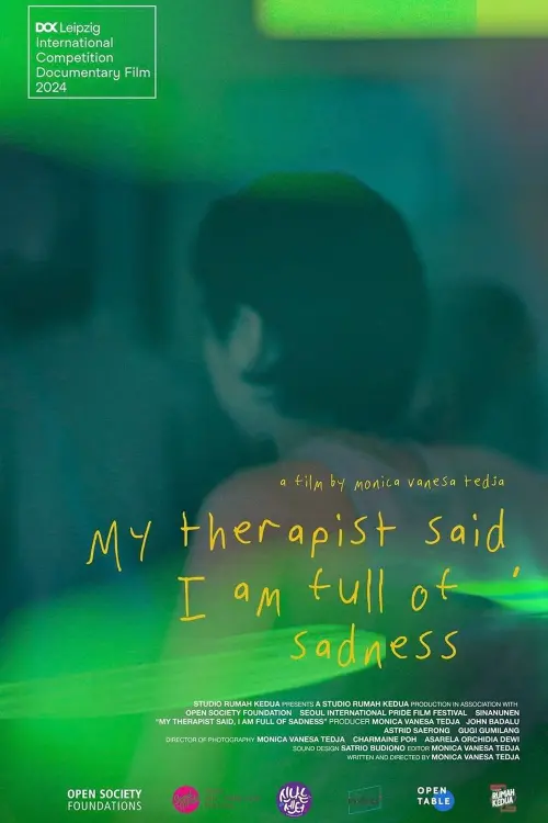 Movie poster "My Therapist Said, I am Full of Sadness"